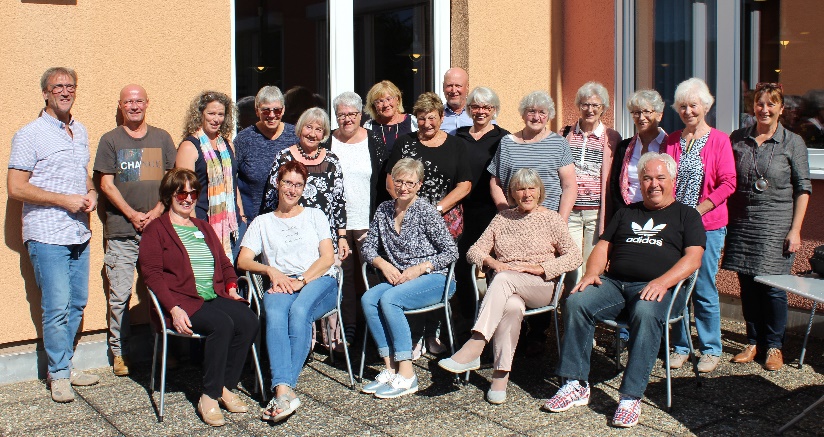Fortbildungstage der Ökumenischen Hospizgruppe Balingen im Haus Bittenhalde: Gruppe 1. Bild: Silvia Häfele.